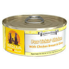 Weruva Dog Classic Paw Lickin&#39; Chicken in Gravy Grain-Free Wet Dog Food - 5.5 oz.