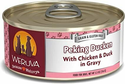Weruva Dog Classic Peking Ducken with Chicken &amp; Duck in Gravy Grain-Free Wet Dog Food - 5.5 oz.