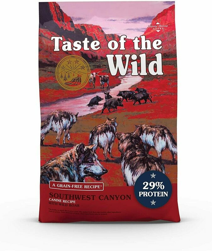 Taste of the Wild Southwest Canyon Grain-Free Dry Dog Food - 5 Pound