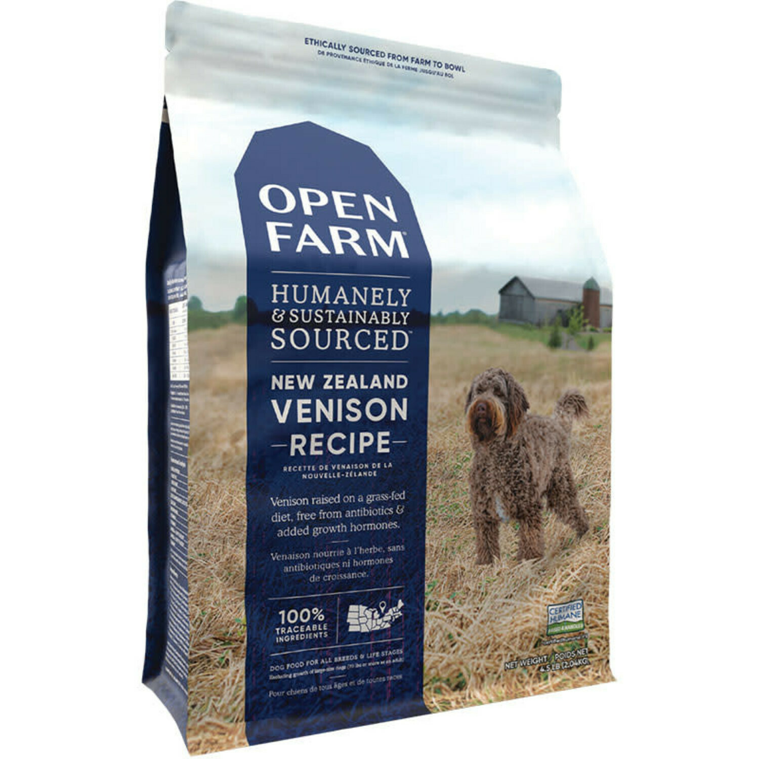 Open Farm Venison Recipe 4.5#