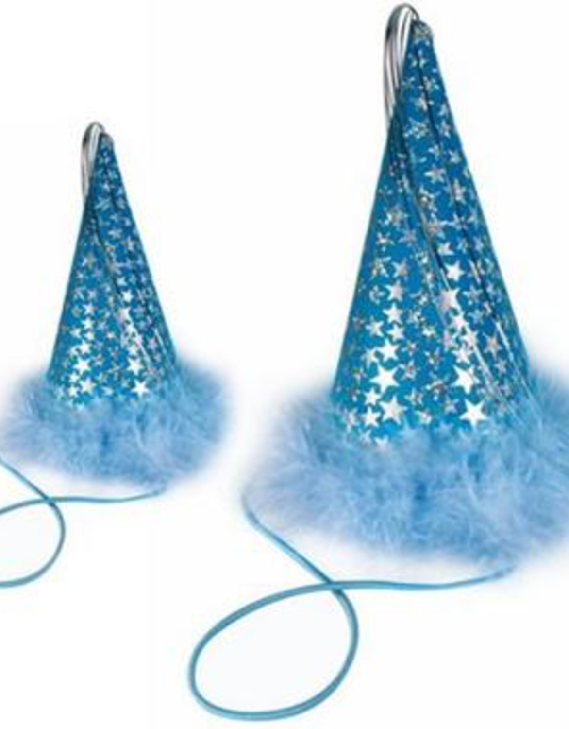 Charming Pet Party Hat Blue Small