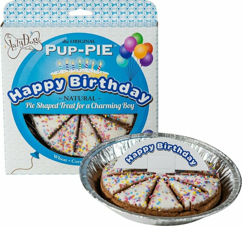 Lazy Dog Cookie Happy Birthday Pup Pie Boy