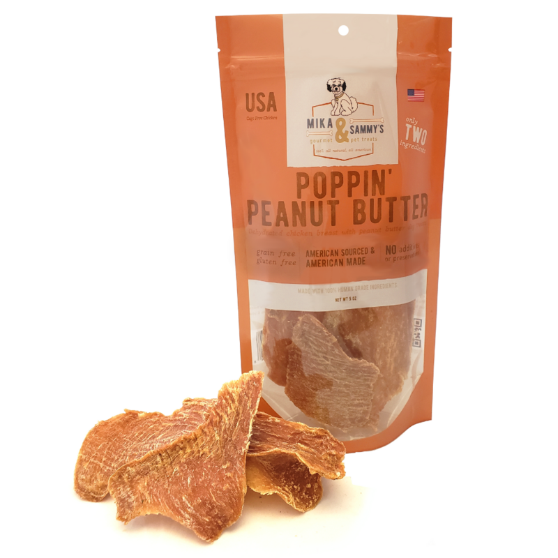 Mika &amp; Sammy’s Poppin Peanut Butter 5oz