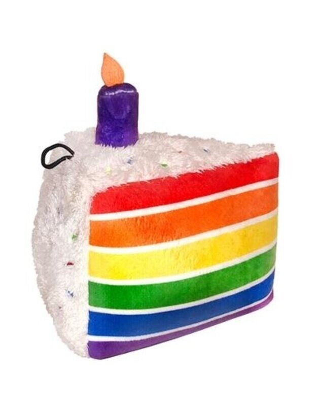 Lulubelle’s Power Plush Funfetti Cake Dog Toy - L