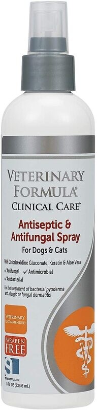 Veterinary Formula Clinical Care Antiseptic &amp; Antifungal Spray for Dogs &amp; Cats 8 Fls oz.
