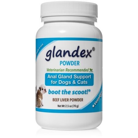 Glandex Beef Liver Anal Gland and Digestive Support Powder 2.5 oz
