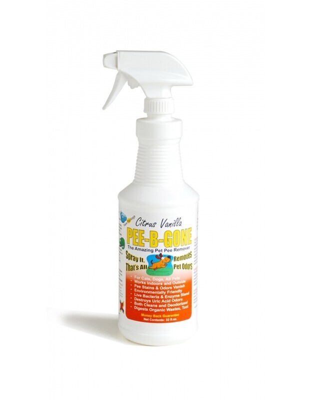 Alzoo Citrus Vanilla Pee B Gone Spray 32oz