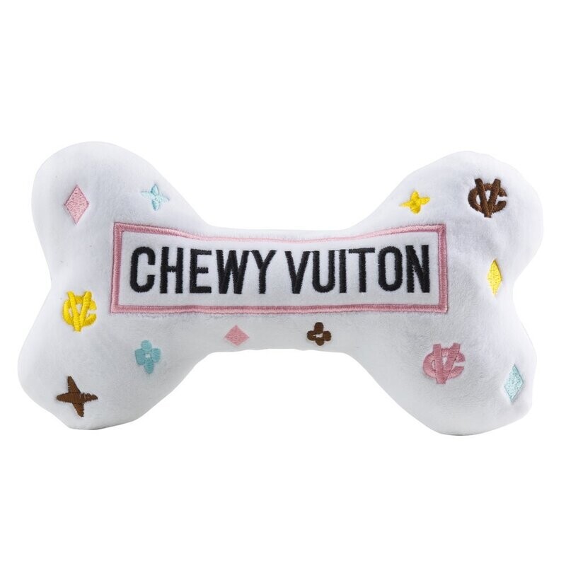 Chewy Vuitton Bone White Large