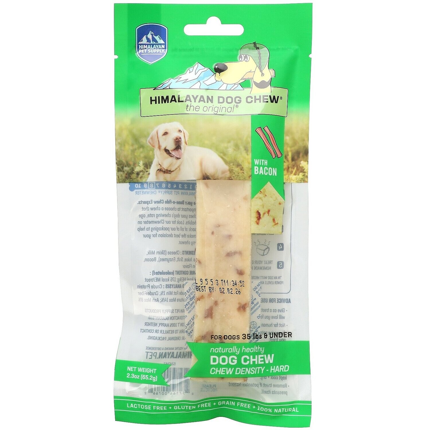 Himalayan Dog Chew Bacon Medium 2.3oz