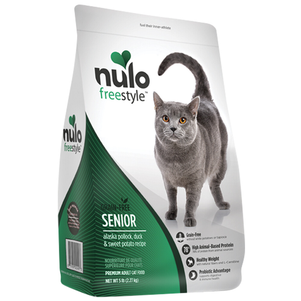 Nulo Freestyle Grain Free Senior - Alaskan Pollock, Duck &amp; Sweet Potato