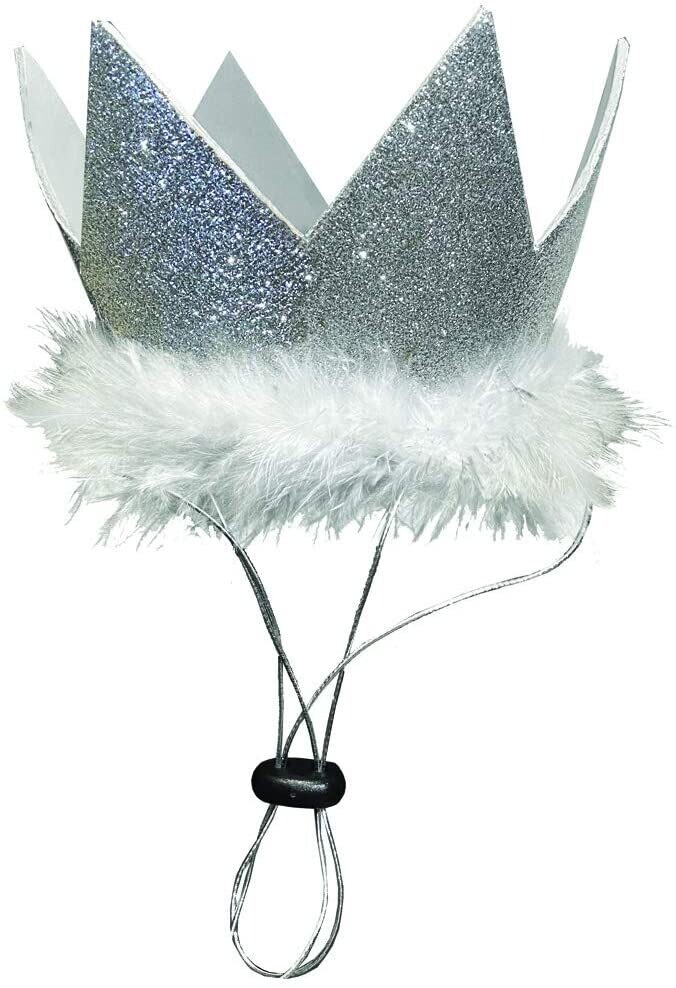 H&amp;K Party Crown Silver Large