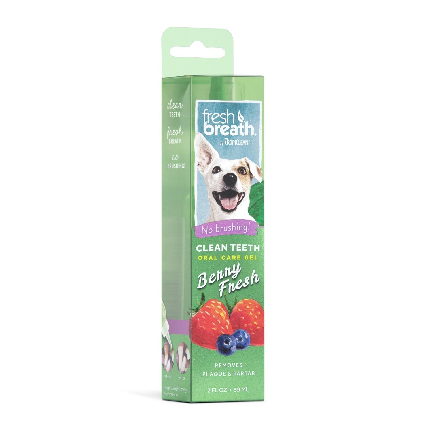Fresh Breath Clean Teeth Berry Fresh Oral Gel 2oz
