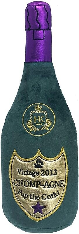 H&amp;K Power Plush Dog Toy Brut Rose Chompagne Small