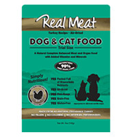 Real Meat Turkey Recipe Air-Dried Dog &amp; Cat Food Trial Size 5oz