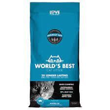 World’s Best Lotus Scented Multi Cat Litter 15lb.