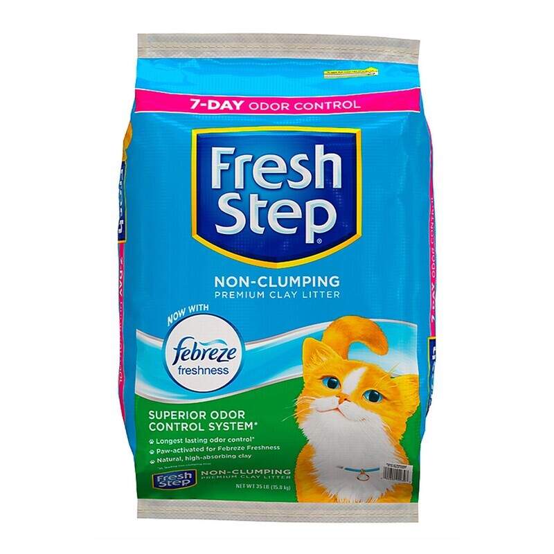 Fresh Step Non Clumping Cat Liter 35 lbs