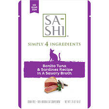 SA-SHI Aku Tuna/Sardines Pouch 1.76oz