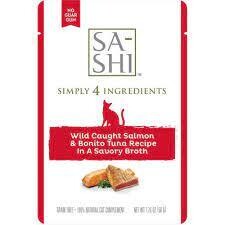 SA-SHI Salmon/Aku Tuna Pouch 1.76oz