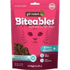 Get Naked Biteables Kitten Health Seafood Medley 3oz