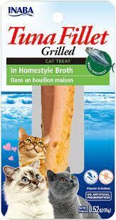 Inaba Tuna Fillet Grilled Cat Treat in Homestyle Broth