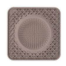 Messy Mutts Silicone Therapeutic Licking Bowl Mat Grey