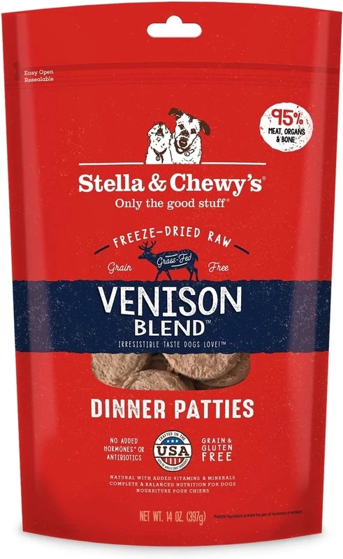 Stella &amp; Chewy’s Venison Blend Dinner Patties 14 oz