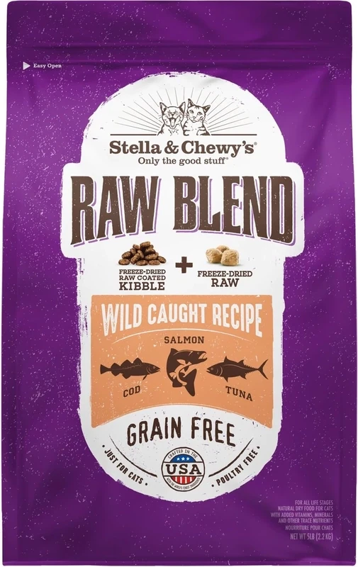 Stella &amp; Chewy Raw Blend Wild Caught Salmon 5lb