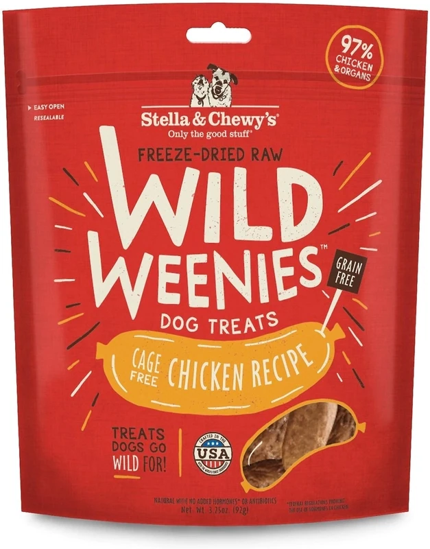 Stella &amp; Chewy’s Wild Weenies Chicken 3oz