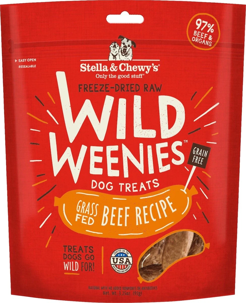 Stella &amp; Chewy’s Wild Weenies Beef 3oz