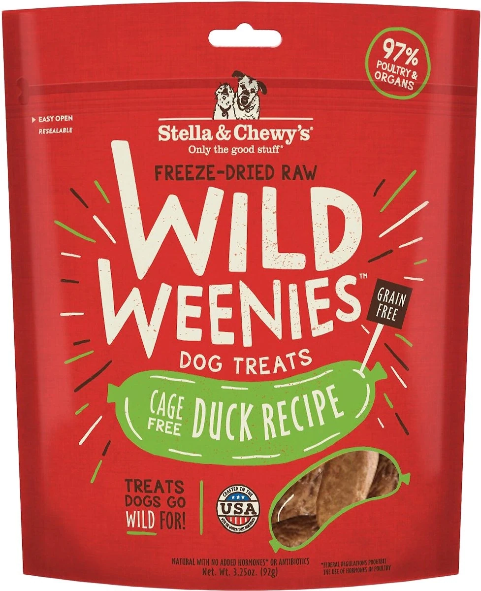 Stella &amp; Chewy’s Wild Weenies Duck 3oz