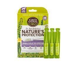 Earth Animal Dog Herbal Spot-On Flea and Tick - Large