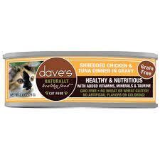 Dave’s Shredded Chicken &amp; Tuna Dinner in Gravy 2.8oz