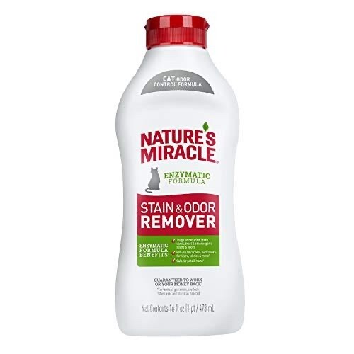 Nature&#39;s Miracle Cat Stain &amp; Odor Remover 16 oz