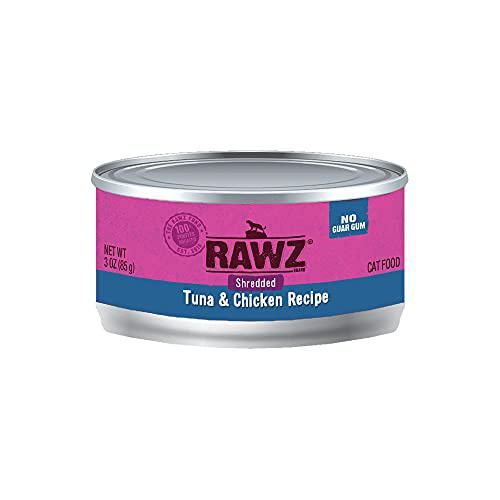 Rawz Shredded Tuna &amp; Chicken Recipe Adult Canned Cat Food