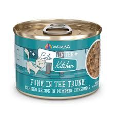 Weruva Cats in the Kitchen Funk In The Trunk Chicken in Pumpkin Consomme Grain-Free Wet Cat Food - 6 oz.