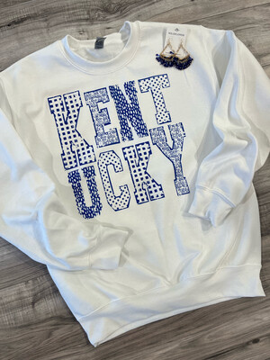 Kentucky Pattern Sweatshirt 