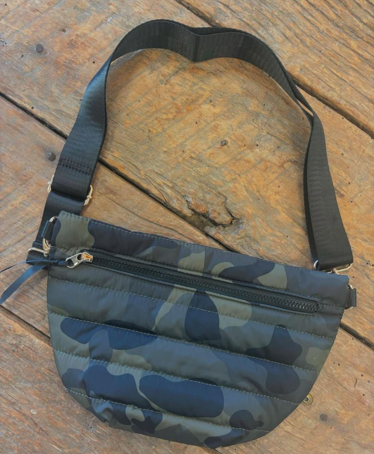 Camo crossbody