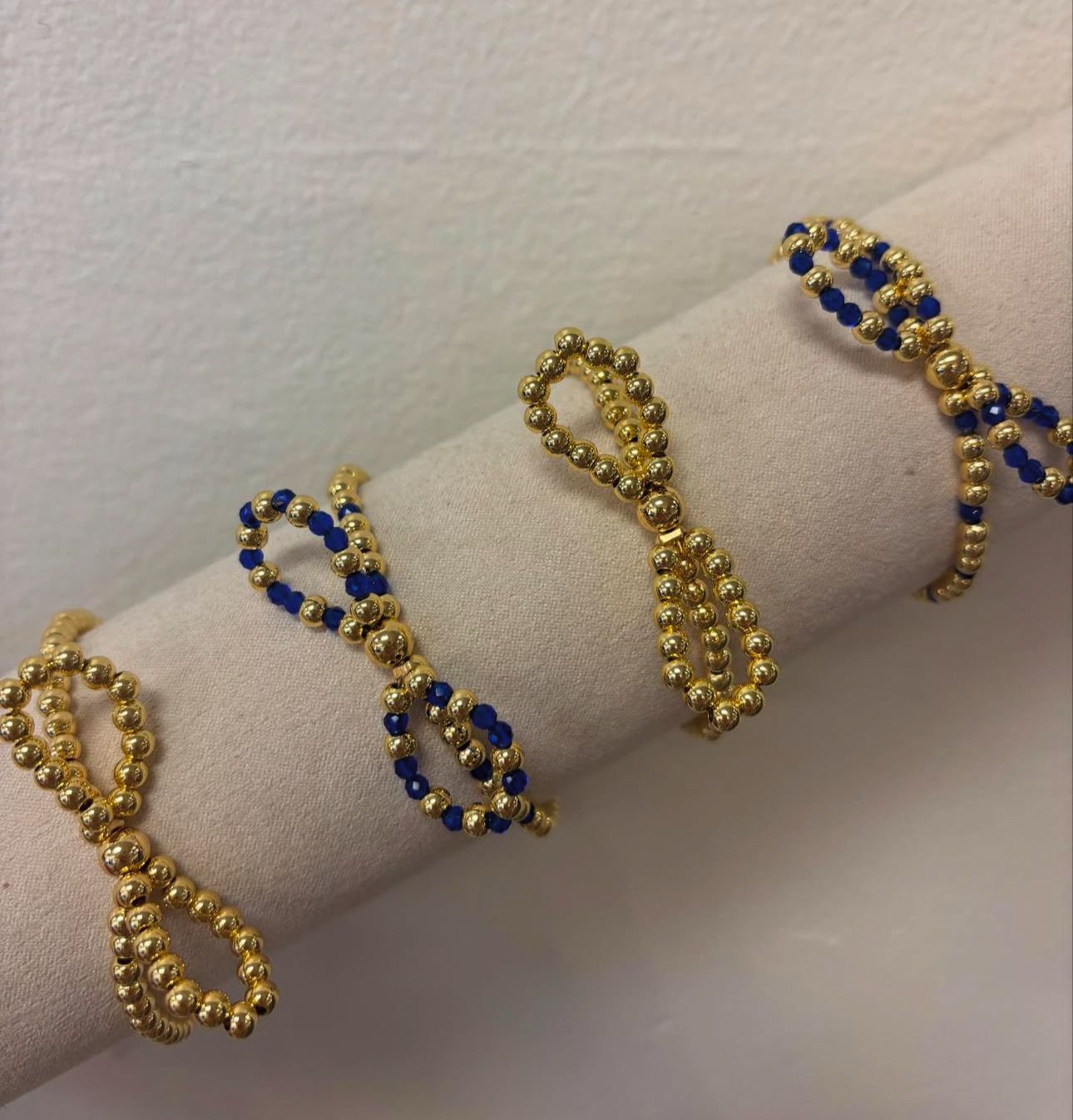 Bow Beaded Bracelet