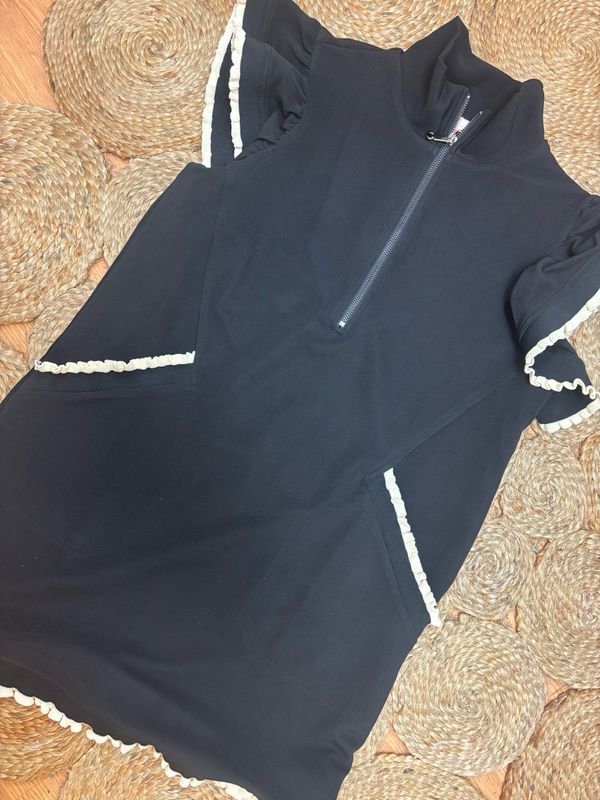 Black Ruffle Dress
