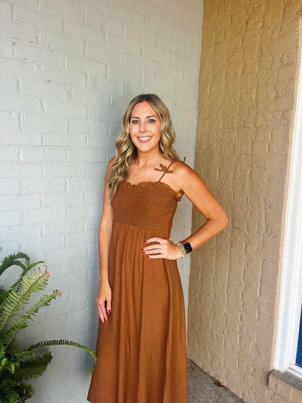 AD5560 Brown Bow Maxi