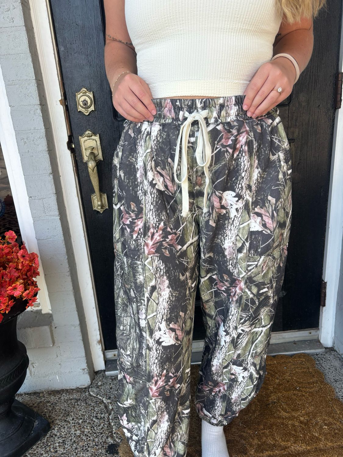 AD5636 Printed Camo Pants