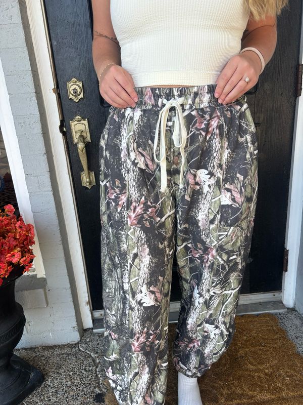 AD5636 Printed Camo Pants