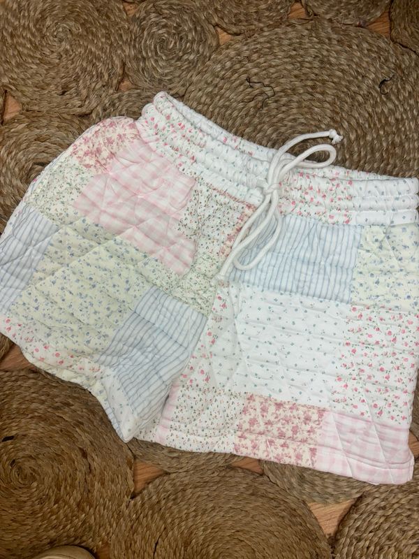 AD5637 Floral Lounge Shorts