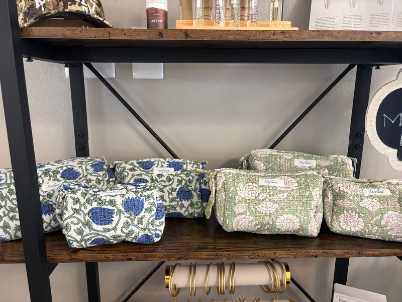 Quilted Toiletry Bag