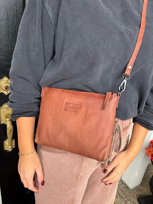 Keaan Mia Cognac Crossbody