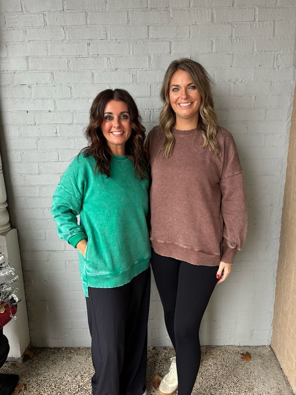 AD5698 Knit Pocket Pullover