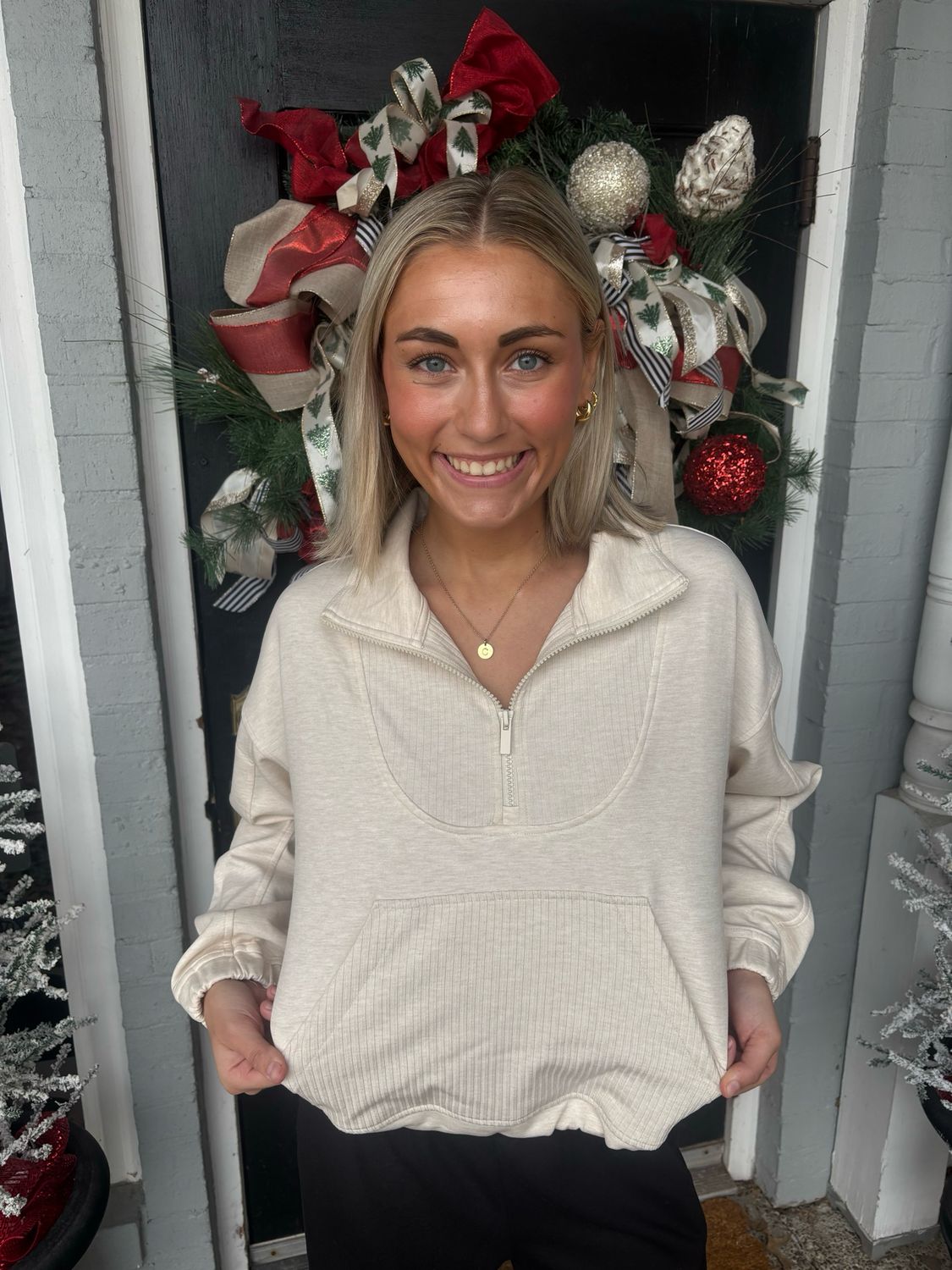 AD5715 Scuba zip up pullover