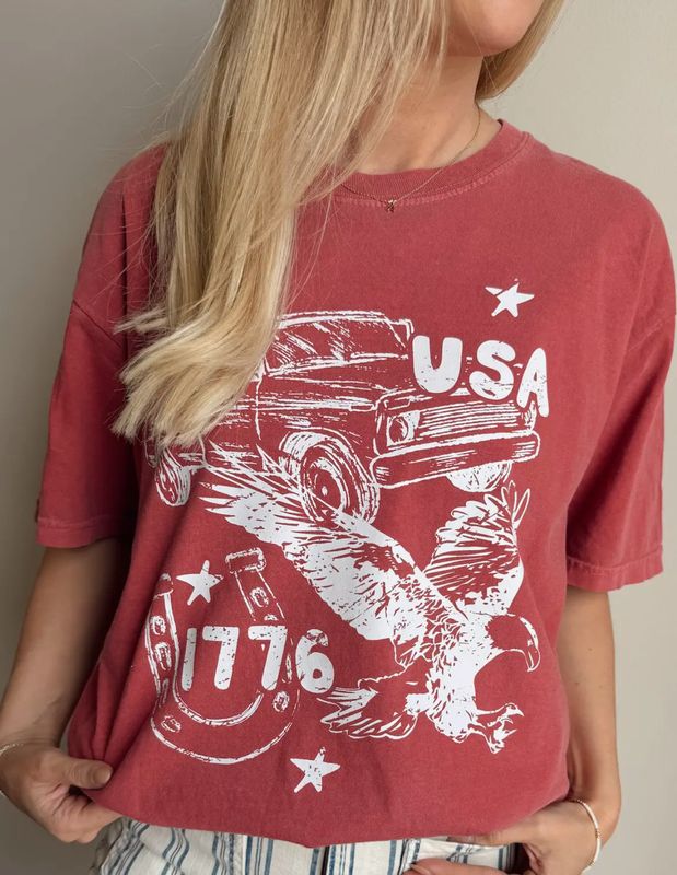 AD5837 Vintage USA TEE * PREORDER