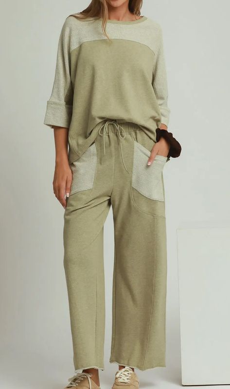 AD5871 French Terry Pant Set PREORDER*