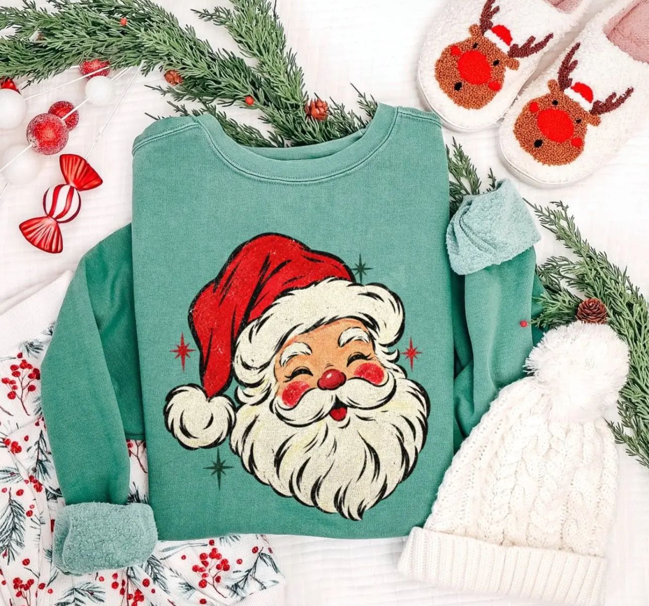AD5893 Santa Sweatshirt *PREORDER